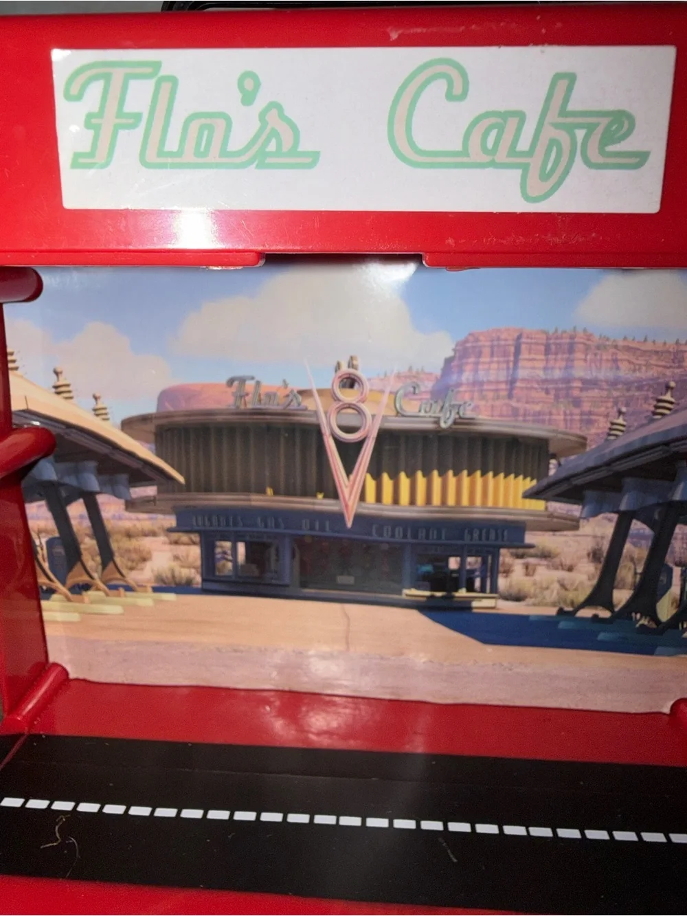 Disney / Pixar On-The-Go Flo's Cafe Playset